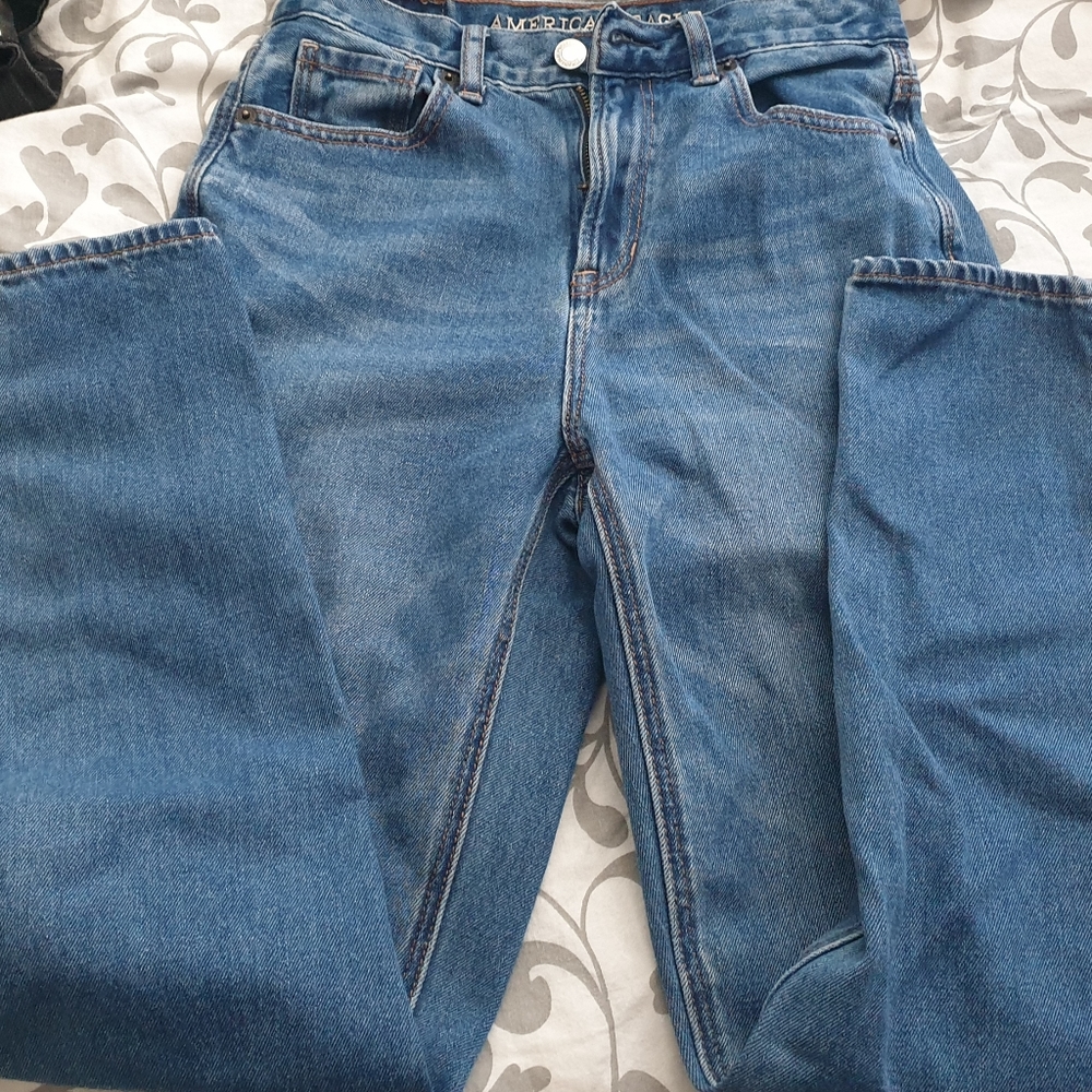 AE mom jeans